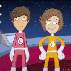 https://24.media.tumblr.com/tumblr_m4t4npwPmb1qlc02bo1_250.gif Adventurous Adventures Of One Direction, Zayn Malik And Liam Payne, Zayn And Niall, Terrible Jokes, Fab Five, Float Your Boat, Beatles Songs, Obi Wan Kenobi, Obi Wan