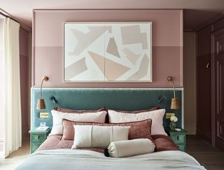 Bedroom divider ideas – 9 stylish ideas to split your sleep space North Facing Bedroom, Bedroom Divider, Best White Paint, Choosing Paint, Bold Wallpaper, Above Bed, Bed Wall, Best Mattress, House Smells