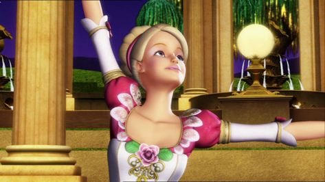 Barbie Widget, Princess Genevieve, Barbie Movie Aesthetic, 12 Princesses, The Twelve Dancing Princesses, Old Barbie Movies, Barbie 12 Dancing Princesses, Dancing Princess, Twelve Dancing Princesses