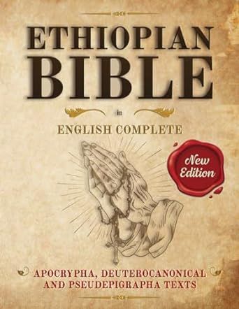 Discover the Secret Chapters of Christianity with the 'Ethiopian Bible in English Complete': A comprehensive edition translated into clear English, beautifully illustrated, and including the Meqabyan books, Apocrypha, Deuterocanonical, and Pseudepigrapha Texts. Unveil hidden wisdom and ancient truths, engaging in a conversation with the divine through sacred illustrations and annotations. A spiritual journey for seekers of hidden wisdom on Christianity's mystic traditions. Ethiopian Bible, Book Of The Month, Books Of The Bible, Christian Books, Amazon Books, Spiritual Journey, Pharmacy Gifts, Kindle Books, Book Club Books