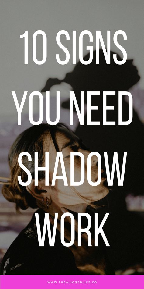 10 Signs You Need Shadow Work Jungian Shadow Work, Shadow Work Images, What Is Shadow Work Spiritual, Shadow Healing, Shadow Integration, Free Shadow Work Printables, Shadow Work For Beginners, Self Healing Journey, What Is Shadow Work