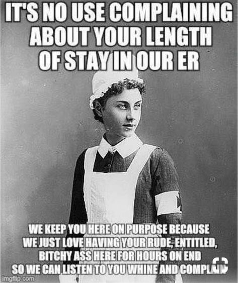 Er Meme Funny, Emergency Room Nurse Humor, Er Quotes, Emergency Room Humor, Nursing Jokes, Er Nurse Humor, Emt Life, Cna Humor, Husband Wife Jokes