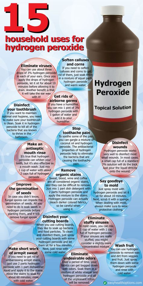 Peroxide Uses, Hydrogen Peroxide Uses, Koti Diy, Astuces Diy, Makeup Tricks, Household Cleaning Tips, Diy Cleaners, Cleaning Recipes, Cleaners Homemade