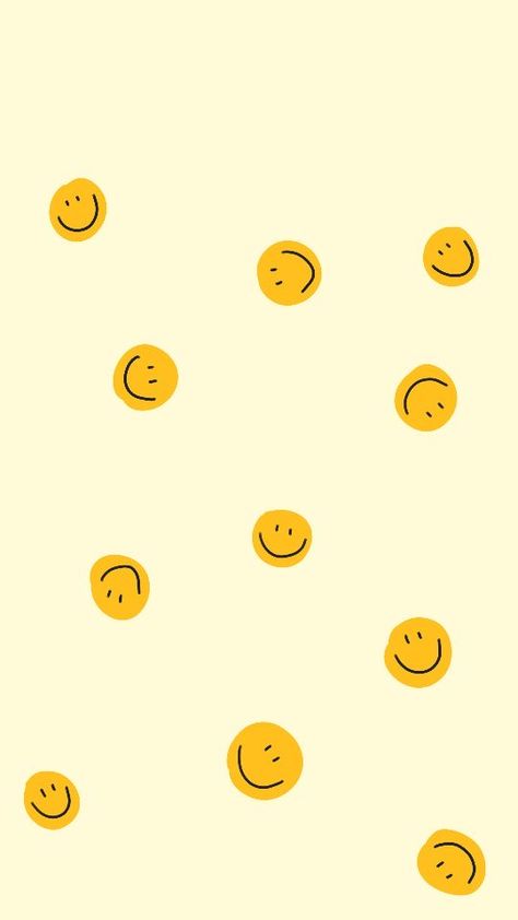 Happy Face Background Aesthetic, Yellow Wallpaper Iphone, Smiley Face Wallpaper, Instagram Square, Cocoppa Wallpaper, Ipad Background, Simple Phone Wallpapers, Iphone Wallpaper Pattern, Iphone Pictures