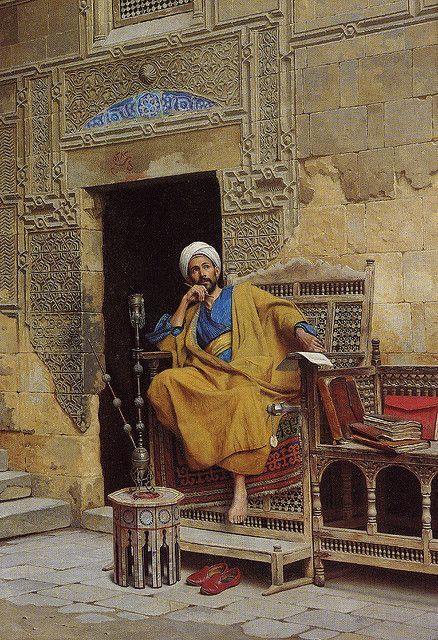 Ludwig Deutsch: The Scribe Arabian Art, Islamic Artwork, Islamic Paintings, Eastern Art, Arabic Art, Arabian Nights, Egyptian Art, Handmade Oil, Andalusia