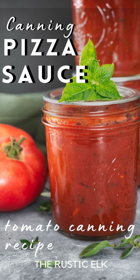 Pizza Sauce Homemade Fresh Tomatoes, Pizza Sauce From Fresh Tomatoes, Paleo Pizza Sauce, Pizza Sauce With Fresh Tomatoes, Canning Pizza Sauce, Frozen Tomatoes, Sauce From Fresh Tomatoes, Canned Tomato Recipes, Tomato Canning