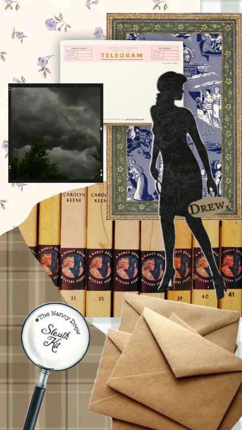 #nancydrew Nancy Drew Games Aesthetic, Nancy Drew Wallpaper, Drew Core, Nancy Drew Aesthetic, Drew Aesthetic, Cozy Hobbies, Nancy Drew Games, It's Locked, Mystery Stories