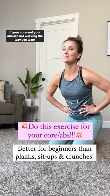 Most Effective Core Exercises, Banded Core Exercises, Core Strengthening Exercises For Back Pain For Women, Instead Of Crunches, Easy Core Exercises For Beginners, Sit Up Alternative, Instead Of Sit Ups, Sitting Ab Exercises, Sitting Ab Workouts