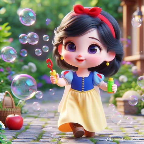 Cute Disney Characters, Disney Character Art, Princess Snow White, Disney Cuties, Disney Princess Artwork, Snow White Disney, Cute Disney Drawings, Disney Princess Fashion, Disney Princess Images