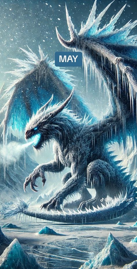 Cool Dragon Pictures, Fire And Ice Dragons, Ice Dragon, Cool Dragons, Wolverine Marvel, Dragon Pictures, Fantasy Dragon, Fire And Ice, Marvel Art