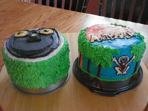 Free and In the Wild!/ Zaboomafoo Cake/ Creations by Hannah Zaboomafoo Birthday, Twin Cakes, Fresh Photography, Twins Cake, Zoo Party, Character Cakes, Dino Party, Birthday Themes, 6th Birthday