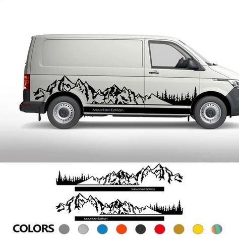 Vw T4 Syncro, Vw California T6, Sticker Reference, Transporter Van, Camper Decals, Camper Diy, T5 Camper, Astro Van, Diy Decals