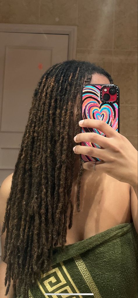 Healthy Locs Aesthetic, Long Thick Locs Black Women, Long Healthy Locs, Locs Astetic, Hair Locks Dreadlocks, Long Natural Locs Black Women, C Part Locs, Locs On Women, 4a Locs