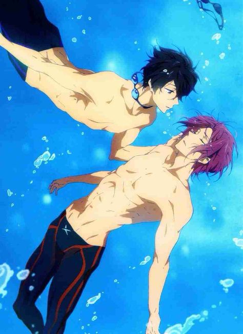 Momotarou Mikoshiba, Photo Kawaii, Swimming Anime, Rin Matsuoka, Haruka Nanase, Splash Free, Free Iwatobi Swim Club, Free Iwatobi, Eternal Summer