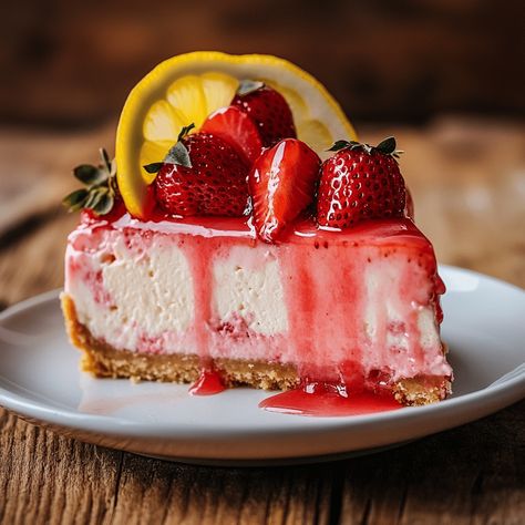 Just imagine indulging in a creamy strawberry lemon cheesecake that's perfect for summer—discover my secret tips to elevate your dessert game! Strawberry Lemonade Cheesecake, Strawberry Lemon Cheesecake, Creamy Pudding, Strawberry Lemon, Cookie Flavors, Decadent Cakes, Lemon Cheesecake, Sweet Cookies, Classic Cookies