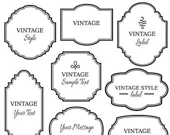 antique clip art labels - Google Search Labels Printables Free Templates, Printable Label Templates, Free Label Templates, Label Clips, Photoshop Brush Set, Frames Png, Digital Labels, Label Shapes, Etiquette Vintage