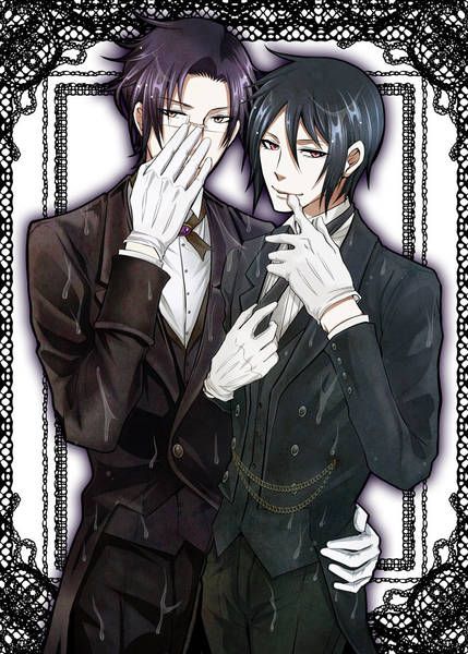 Watch ur hand! Claude Faustus, Madame Red, Funny Naruto Memes, Black Butler Sebastian, Black Butler Characters, Black Butler 3, Black Butler Ciel, Sebastian Michaelis, Black Butler Anime