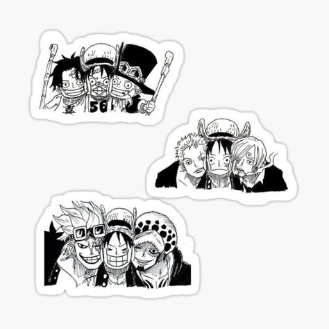 Anime Sticker Pack Printable, Sticker Pack Printable, One Piece Stickers, Association Logo, Anime Sites, Friends Together, Friend Together, One Piece Tattoos, Anime Sticker