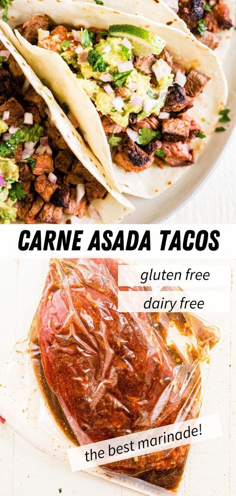 Mexican Beef Tacos Carne Asada, Mexican Asada Tacos, Steak Street Tacos Recipe Carne Asada, Carniasata Tacos, Tender Steak Tacos, Sirloin Tacos Recipe, Sirloin Steak Tacos Marinade, Top Round Steak Tacos, Sirloin Tip Steak Tacos