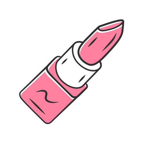 Tube Lip Gloss, Rosas Vector, Makeup Stickers, Feminine Elegance, Lipstick Tube, Lip Gloss Colors, Pink Lip Gloss, Lips Drawing, Pink Lipstick