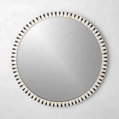 Bone Inlay Wooden Modern Pattern Round Mirror Frame Furniture - Etsy Round Mirror Frame, Inlay Mirror, Bone Inlay Mirror, Floor Length Mirror, Large Round Mirror, Mantel Mirrors, Bone Inlay Furniture, Gold Mirror Wall, Modern Mirror Wall