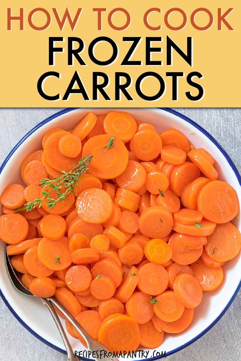 Thanksgiving Carrot Recipe, Thanksgiving Carrots, Frozen Carrots, Orange Glazed Carrots, Honey Glazed Carrots Recipe, Staple Meals, Celebration Recipes, Staple Recipes, Carrots Side Dish