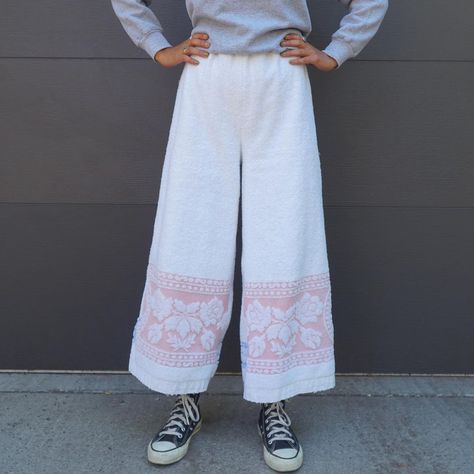 Towel Pants, Projects To Try, Sewing, Pants, On Instagram, Instagram, Trousers