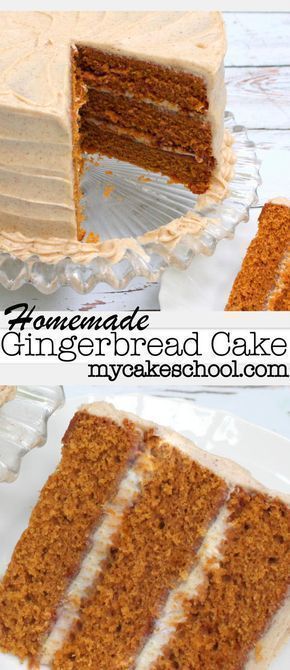 Gingerbread Cakes, Gingerbread Recipes, Gingerbread Cake Recipe, Weight Watcher Desserts, Cheese Frosting Recipe, Homemade Gingerbread, Cream Cheese Frosting Recipe, Low Carb Dessert, Cake Recipes From Scratch