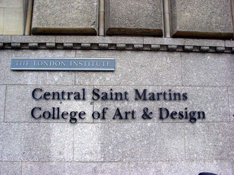 Old School London Institute! London Institute, Career Vision Board, College Aesthetic, Interior Design Business, Central Saint Martins, College Design, Study Style, London Design, Saint Martin