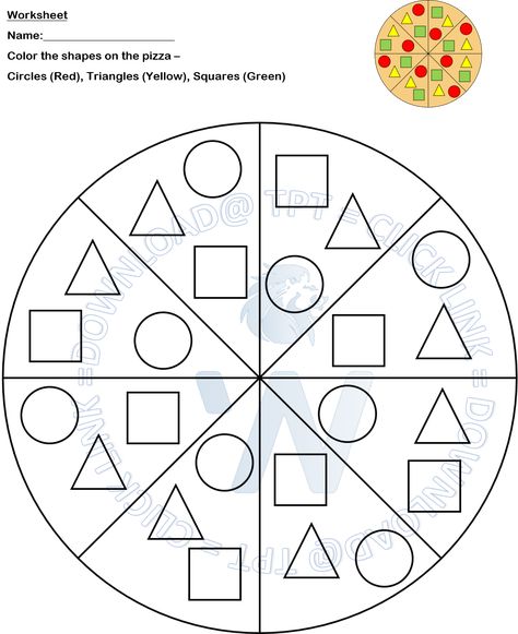 The following is available in the pack:  > Counting Hand  > Left and Right Hand Map  > Counting strips (1 to 5)  > Dot cards (1 to 6)  > Dot Cards (1 to 10)  > Number Cards (1 to 10)  > Basic shapes cards (Circle, Triangle, Square, Rectangle)  > Worksheet: Finding items of 5 (For pre-K and Kindergarten)  > Worksheet: Counting and Matching - 3, 4, 5 (For pre-K and Kindergarten)  > Worksheet: Shapes on a Pizza - Circle, triangle and Square (For pre-K and  Kindergarten) Circle And Triangle Worksheet, Rectangle Worksheet, Worksheet Counting, Cat Pizza, Number Worksheets Kindergarten, Pre K Worksheets, Circle Square Triangle, Pizza Parlor, Triangle Worksheet