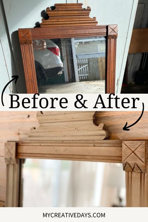 Diy Restaining Furniture, How To Strip Paint Off Wood Molding, Natural Wood Furniture Diy, Strip And Restain Furniture, Sanded Wood Furniture, Easy Way To Strip Stain Off Wood, How To Strip Finish Off Wood, Stained Wood Furniture Ideas, How To Strip Old Furniture