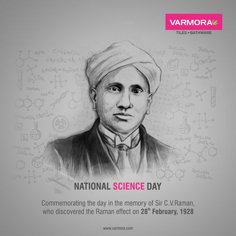 C V Raman Drawing, National Science Day Creatives, National Science Day Creative Ads, Raman Effect, Science Art Drawings, C V Raman, National Science Day, Science Day, Bird Coloring