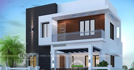 3 bedroom flat roof modern house plan in an area of 1500 square feet by Dream Form from Kerala. 1500 Sq Ft House Plans, 1500 Sq Ft House, Indian House Plans, 2 Storey House Design, House Outer Design, Small House Front Design, Modern Small House Design, Best Modern House Design, Small House Elevation Design