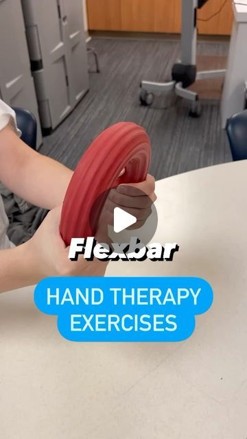 Hand in Hand OT of L.I., PLLC on Instagram: "We love using our flexbars! So many ways to use them to strengthen hands, wrists and elbows!  * * * #occupationaltherapy #handtherapy #physicaltherapy #elbowpain #wriststrength #stiffhand #handsplints #tenniselbow #triggerfinger #longislandny" Occupational Therapy Hand Strengthening Adults, Ergotherapy Activities, Grasp And Release Occupational Therapy, Finger Extension Exercises, Hand Occupational Therapy, Hemiplegia Occupational Therapy, Hand Therapy Activities, Hand Therapy Occupational, Occupational Therapy Activities Elderly