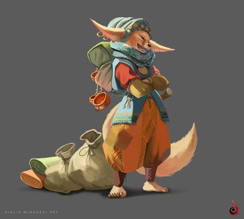 Fox Person, Rpg Npc, Dnd Npc, Fantasy Rpg, Dnd Characters, Character Concept, Concept Art, Character Art, Fox