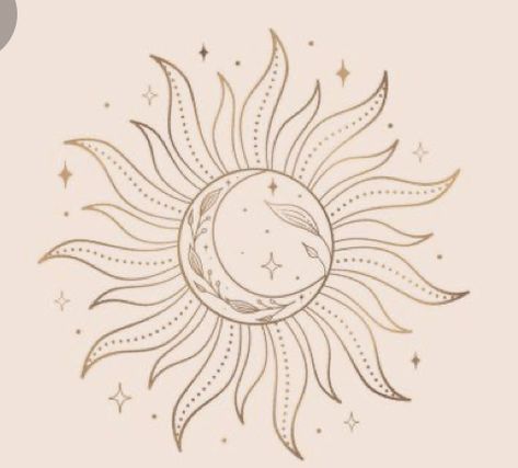 Celestial Sunflower Tattoo, Moon And Sun Neck Tattoo, Sun Lover Tattoo, Ethereal Sun Tattoo, Sun Moon Star Tattoos, Boho Sun And Moon Tattoo, Bohemian Sun Tattoo, Sun Tattoo Boho, Arm Sun Tattoo