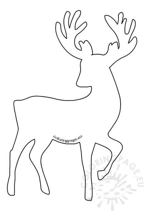 Shape Coloring Pages, Christmas Reindeer Decorations, Reindeer Decorations, Christmas Stencils, Christmas Templates, Christmas Crafts Decorations, Christmas Wood, Winter Crafts, Christmas Deco