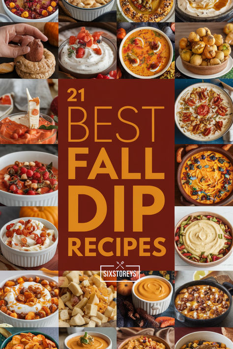 21 Best Fall Dip Recipes Best Fall Party Dips, Fall Hot Dips, Savory Fall Dips And Appetizers, Fall Themed Dips, Fall Dips Savory, Best Fall Dips, Autumn Dip Recipes, Fall Dip Recipes Savory, Easy Fall Dips