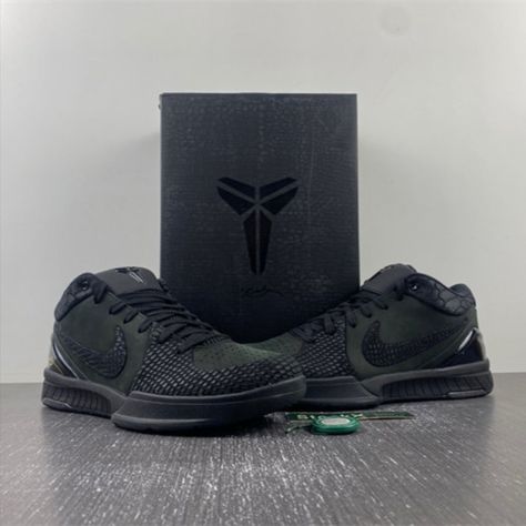 Nike Kobe 4 Protro “Black Mamba” FQ3544-001 Kobe 4 Protro, Large Gift, Black Mamba, Nike Basketball, Triple Black, Basketball, Nike, Sneakers, Black