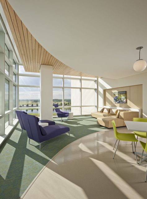 Nemours Children’s Hospital / Stanley Beaman & Sears Healthcare Interior Design, Lobby Interior Design, Hospital Architecture, Healthcare Architecture, Hospital Interior, Hospital Interior Design, Lobby Interior, Hospital Design, Medical Design