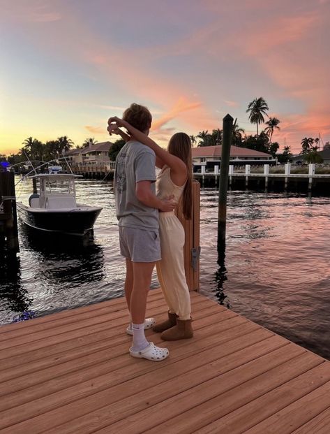 #couple #boyfriend #aesthetic #preppy #cute #summer #sunset #boat Boyfriend Aesthetic, Couple Boyfriend, Teenage Couples, Preppy Beach, Aesthetic Preppy, Teen Love, Boyfriend Goals, Summer Sunset, This Is Love