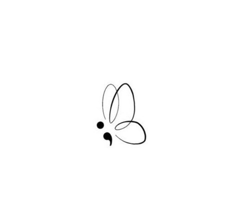 Minimalist Buterfluffy Tattoo, Tatoos Butterfly Woman, Semi-colon Butterfly Tattoo Fine Line, Butterfly Tattoo With Meaning, Semicolons Aesthetic Butterfly, Tattoo Papillon, Faith Tattoo Designs, Butterfly Wrist Tattoo, Unique Butterfly Tattoos