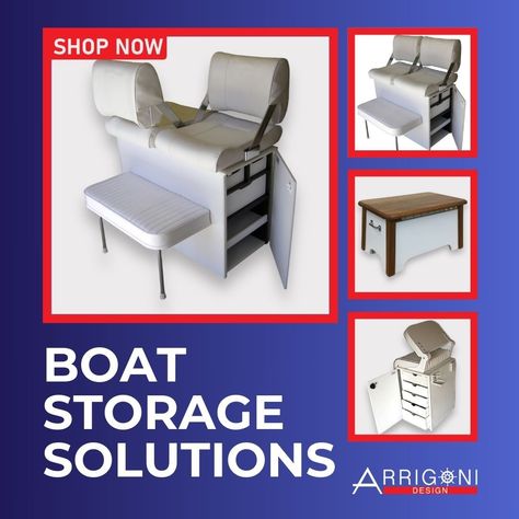 🛠️ Upgrade Your Boat's Storage with the Single Wide Cabinetry Seat Locker! 🛠️ Maximize your boat's space with Arrigoni Designs' Single Wide Cabinetry Seat Locker. This versatile unit combines seating and storage, perfect for keeping your essentials organized and your deck clutter-free. Crafted with marine-grade materials, it ensures durability and style, making it a seamless addition to any boat interior. Enhance functionality and comfort on your boat on our website. Link in Bio🔗 #BoatLife... Boat Storage, Single Wide, Boat Interior, Vintage Boats, Clutter Free, Website Link, Storage Ideas, Storage Solutions, Lockers