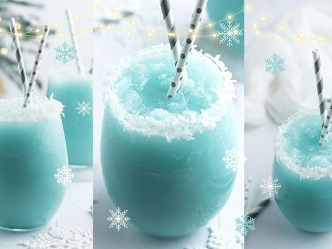 Jack Frost Christmas Cocktail | Ridley's Wreckage | NewsBreak Original Rum Cream, Light Rum, Winter Cocktails, Blue Curacao, Christmas Cocktails Recipes, Liquor Store, Christmas Cocktails, Christmas Drinks, Shredded Coconut