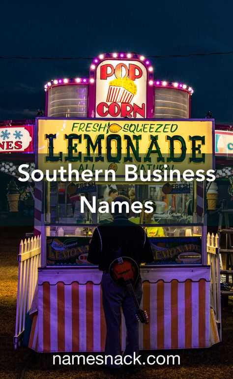 Southern Names For Business, Country Business Names, Western Business Names, Southern Boutique Names, Travel Company Names, Boutique Names Ideas, Southern Words, Southern Names, Free Logos