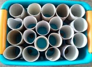 Cardboard Tube Crafts, Preschool Projects, Toilet Paper Rolls, Adornos Halloween, Toilet Paper Roll Crafts, Dollar Tree Diy Crafts, Cardboard Tubes, Paper Rolls, Diy Home Decor On A Budget