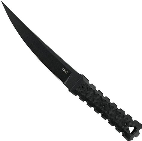 CRKT HZ6 Fixed Blade Knife Tanto Blade, Martial Art, Knife Sheath, Fixed Blade Knife, Tool Steel, Hunting Knife, Carbon Steel, Powder Coated, Hunting