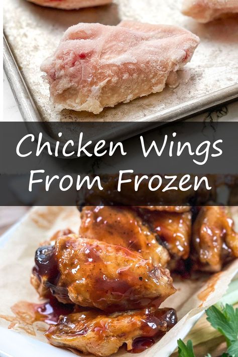 How To Cook Chicken Wings From Frozen Frozen Wings On The Grill, Frozen Chicken Wings Recipe, Frozen Wing Recipe, Easy Wing Recipes Ovens, How To Cook Frozen Chicken Wings, Baked Chicken Wings From Frozen, Best Way To Cook Chicken Wings, Cooking Wings In The Oven, Chicken Wings From Frozen In Oven