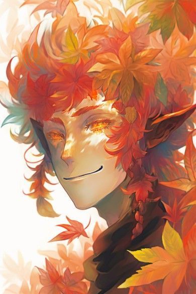 Autumn Eladrin Male, Eladrin Elf Male, Eladrin Paladin, Eladrin Male, Fae Character Design Male, Male Elf Art, Dnd Fae, Eladrin Dnd, Eladrin Elf