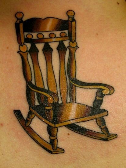 Rocking chair tattoo Rocking Chair Tattoo, Chair Tattoo, Old Rocking Chairs, Tattoo Chair, Chair Drawing, Round Back Dining Chairs, Navy Blue Living Room, Blue Chairs Living Room, Swivel Chair Living Room